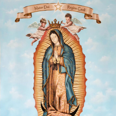 Portrait of Nuestra Señora de Guadalupe