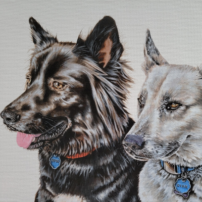 Dogs portrait